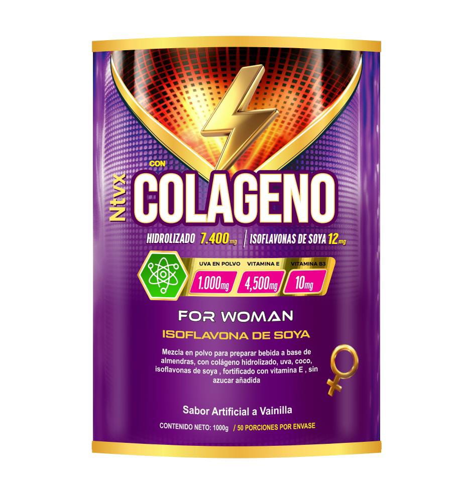 NTVX COLAGENO HIDROLIZADO (ISOFLAVONAS DE SOYA)