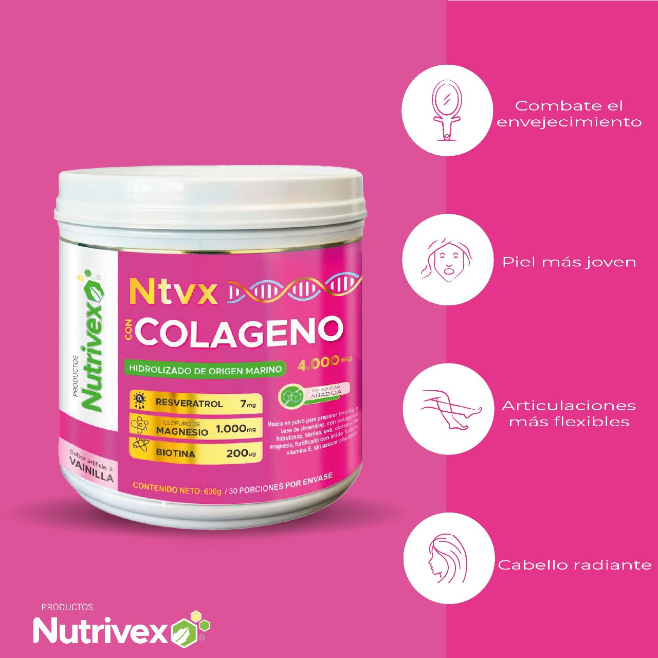 NTVX COLAGENO HIDROLIZADO (ORIGEN MARINO)